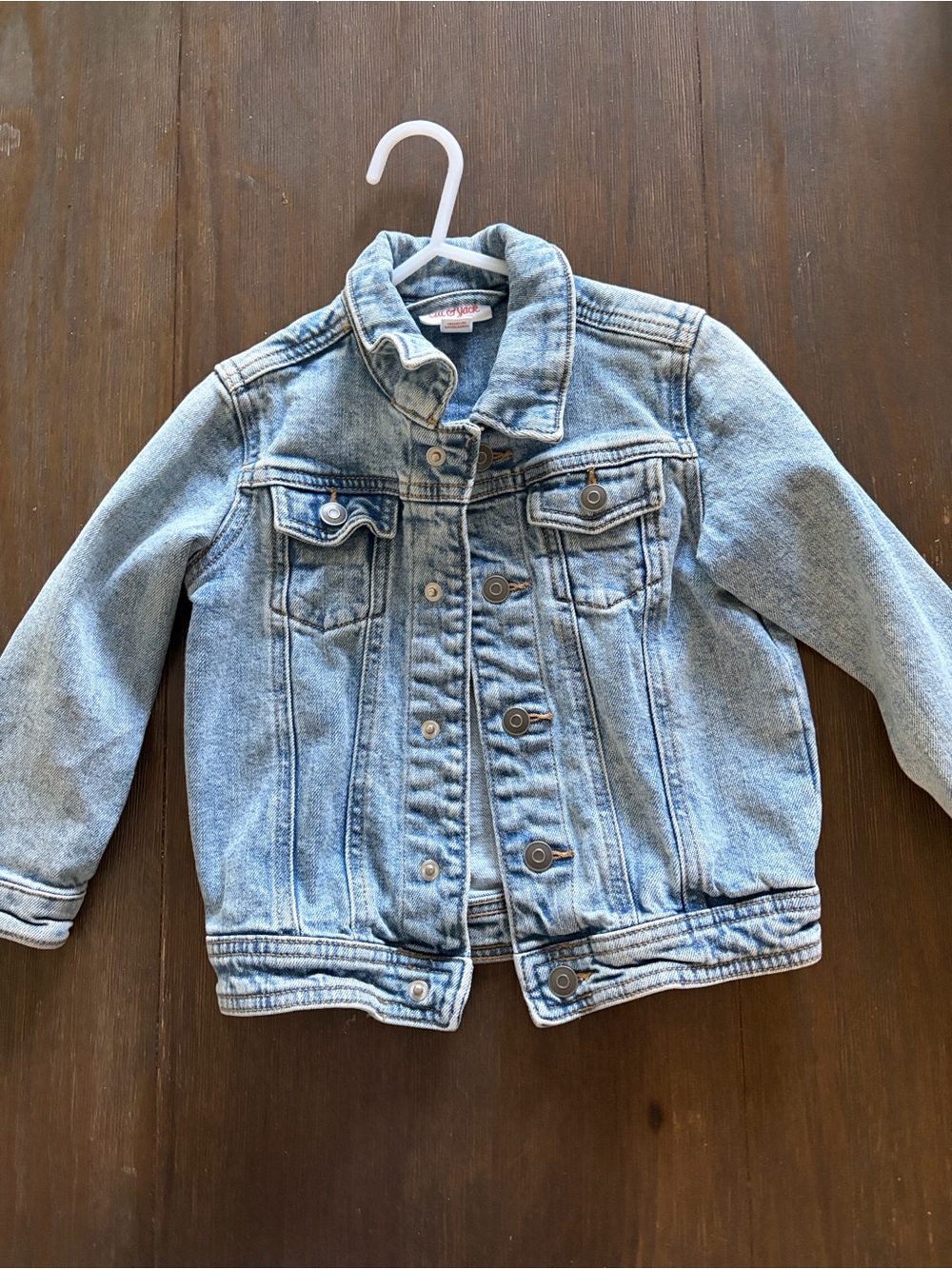 Cat & Jack Light Blue Denim Jean Jacket for Kids